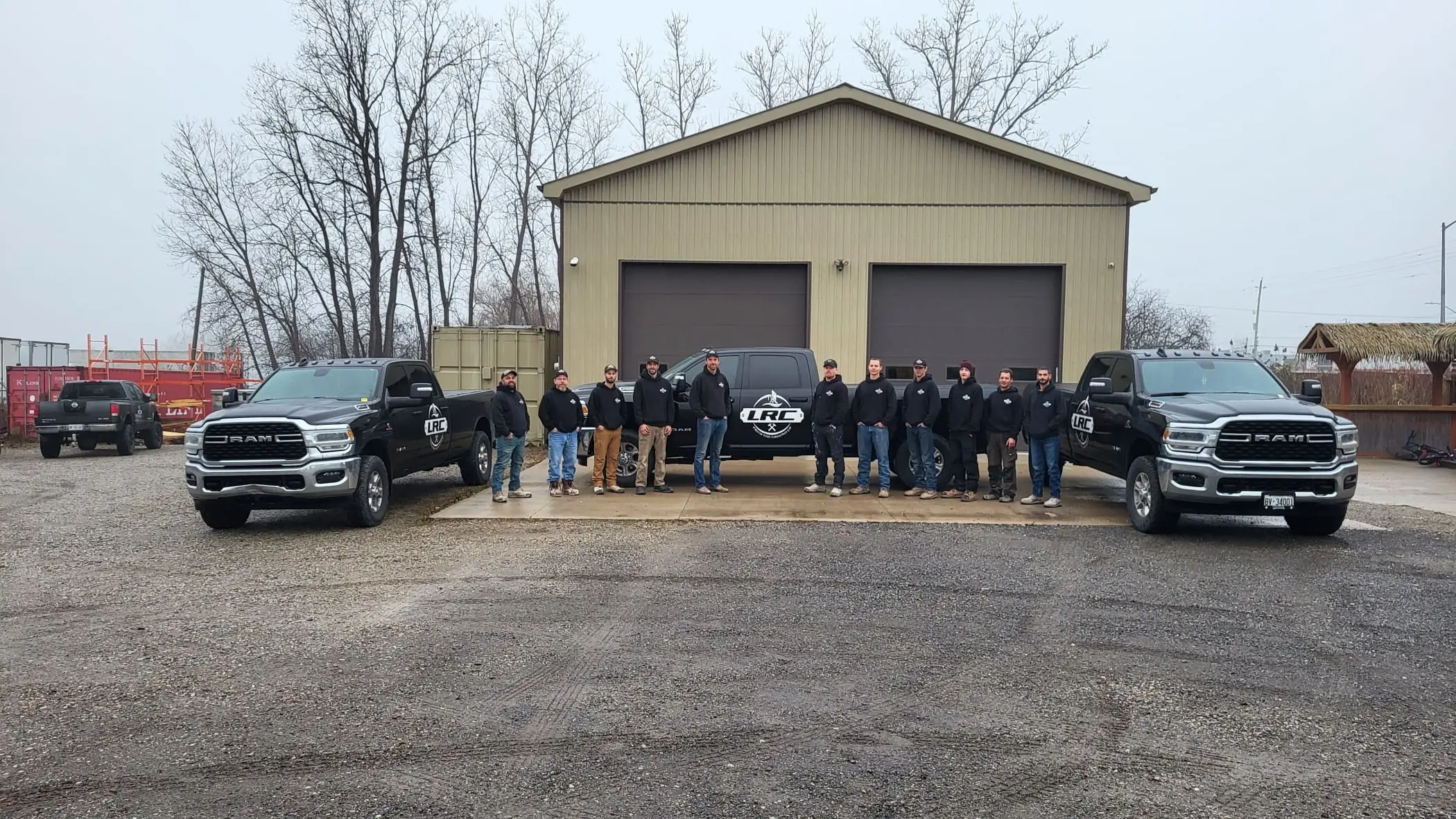 LRC Construction team in Brantford